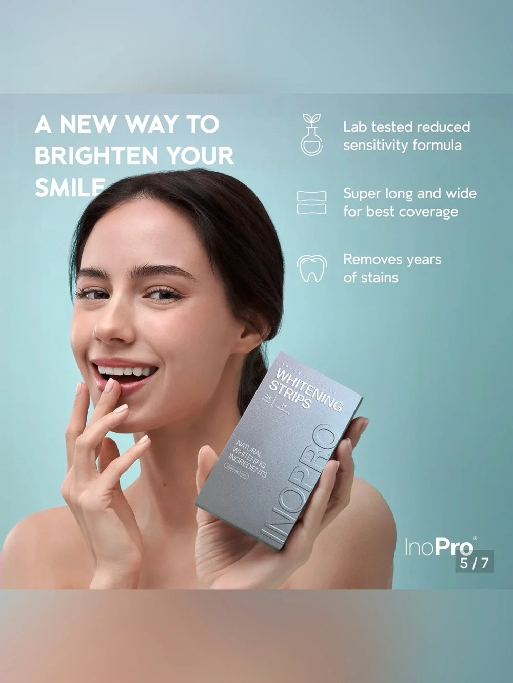 INOPRO BUNDLE | Advanced Teeth Whitening Bromelain Enzyme Based Formula 2 NWT